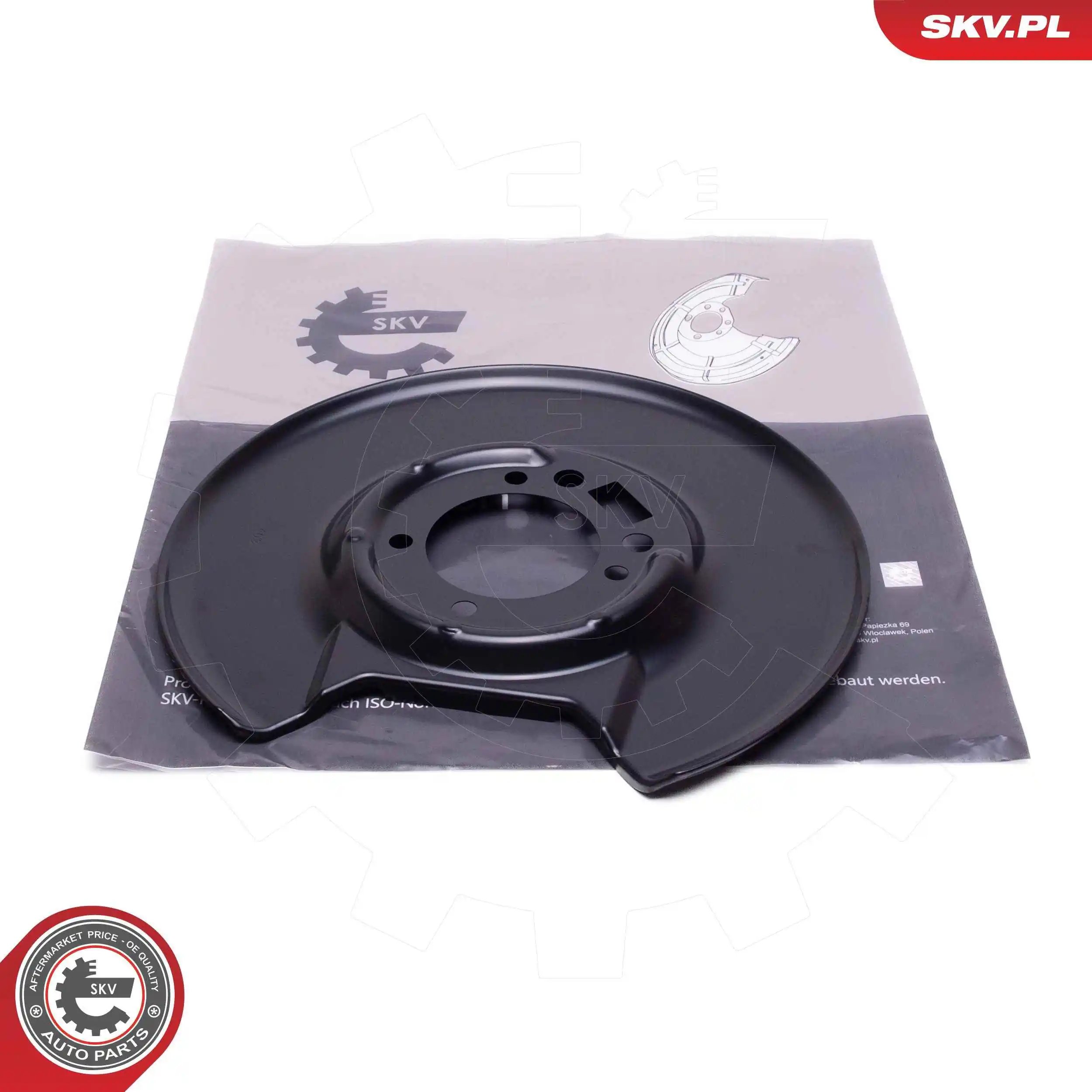 Splash Guard, brake disc